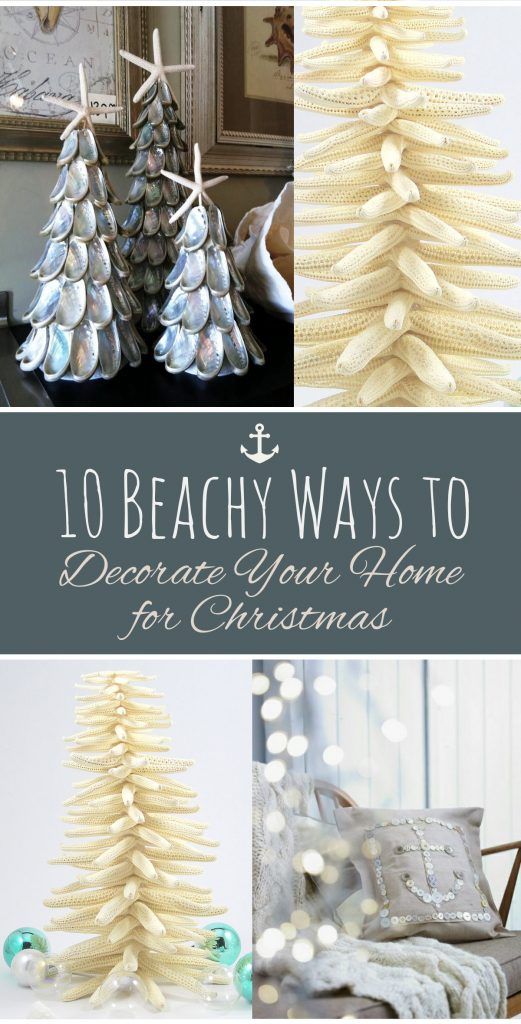 10 Beachy Ways To Decorate Your Christmas Tree