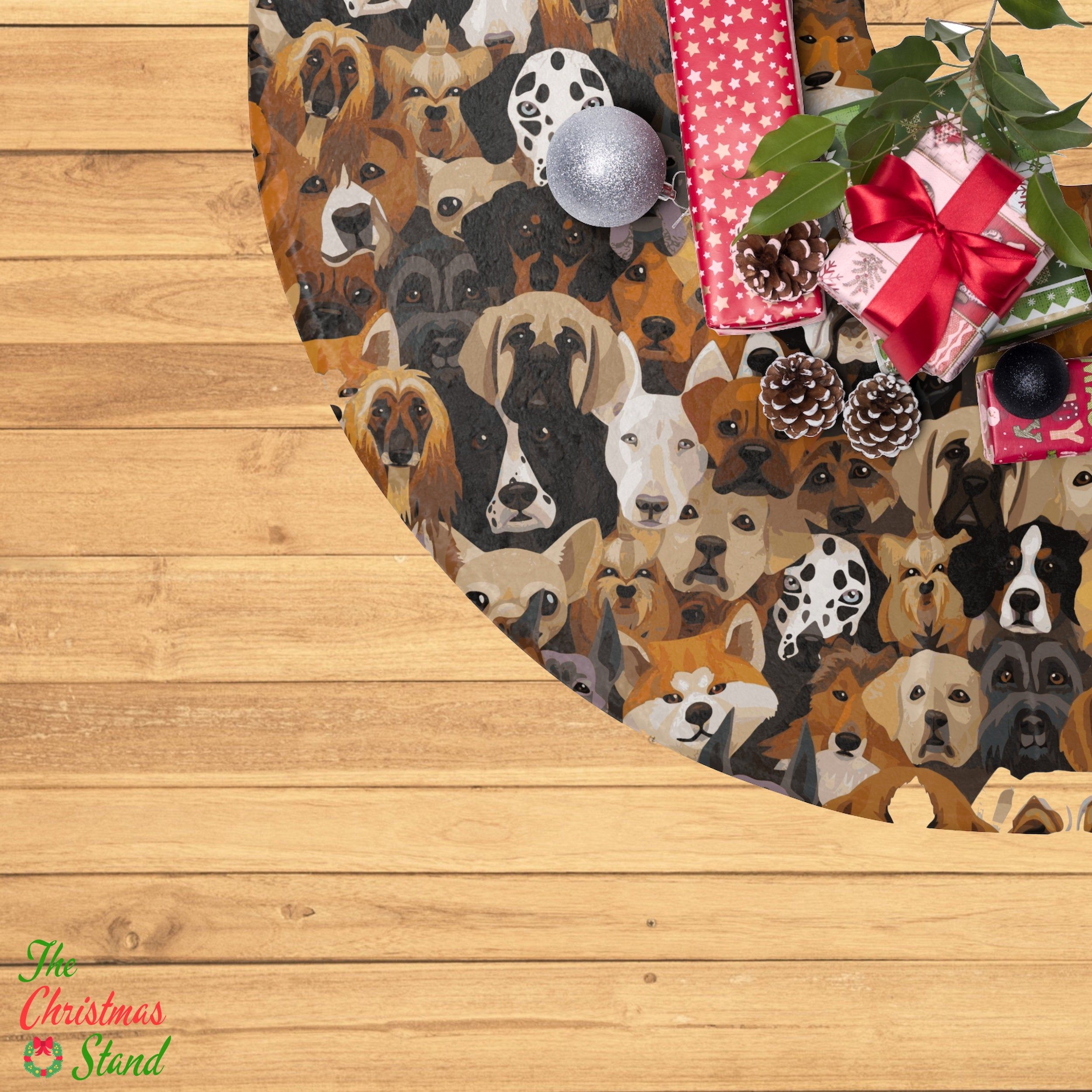 10 Dog-Themed Christmas Tree Skirt Ideas Youll Love