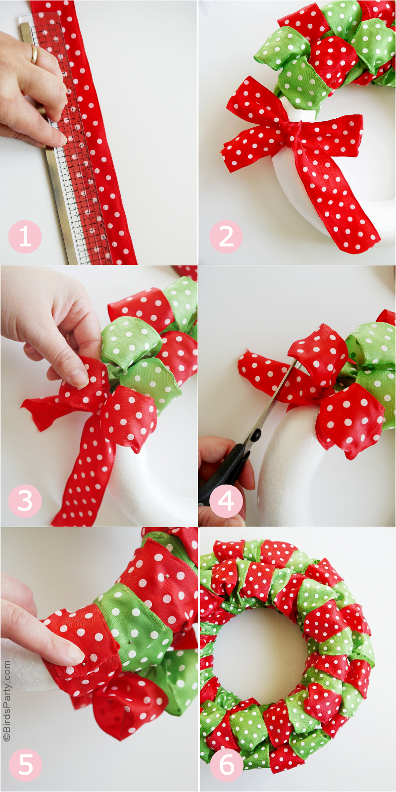 Clear Ribbon Christmas Ideas