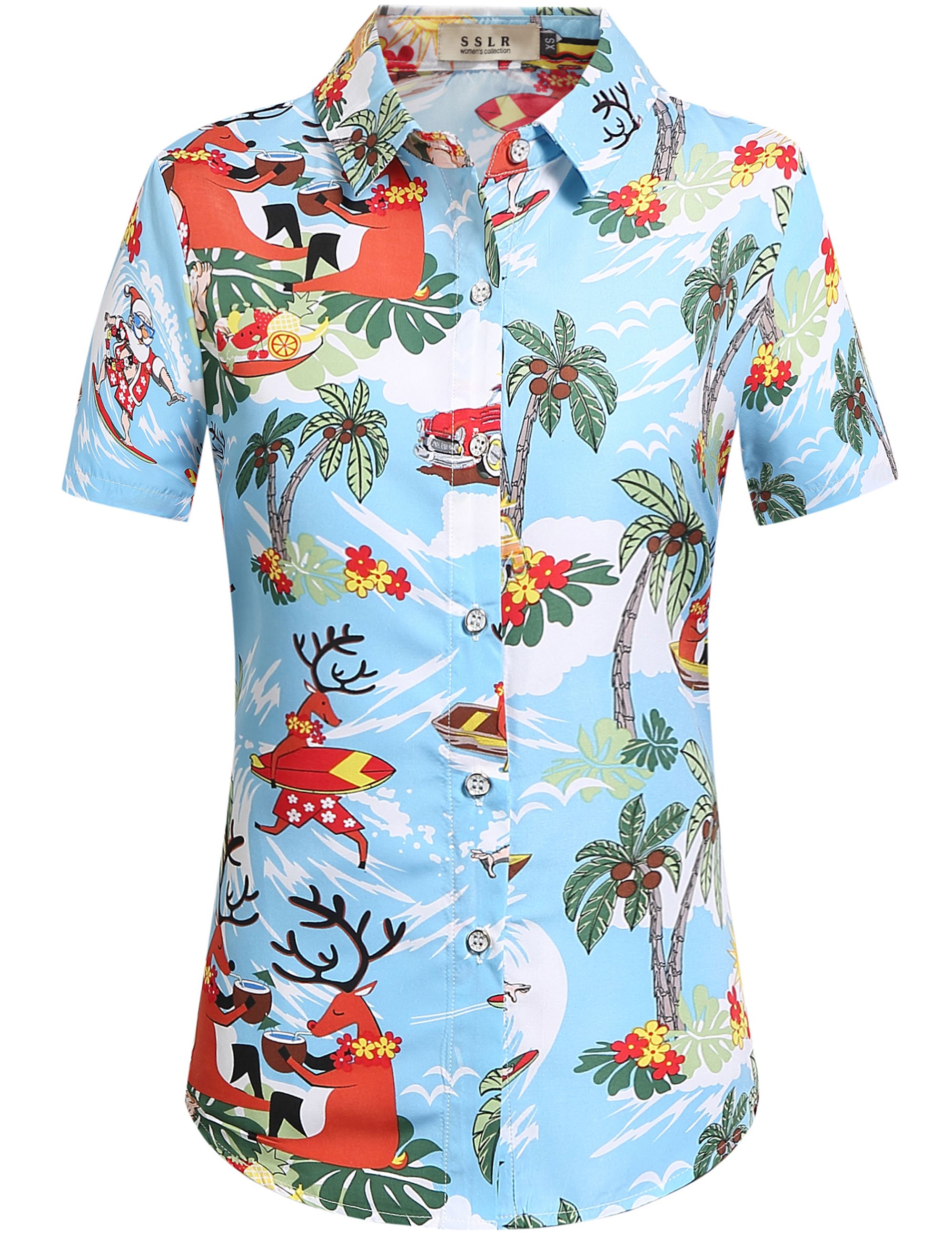 Hawaiian Holiday Shirts for Women