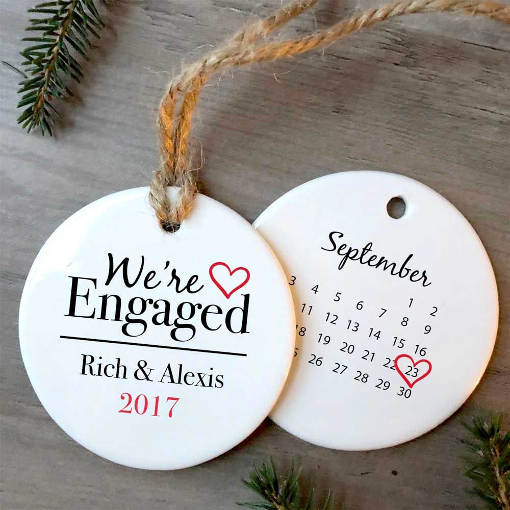 Engagement Ornament Ideas