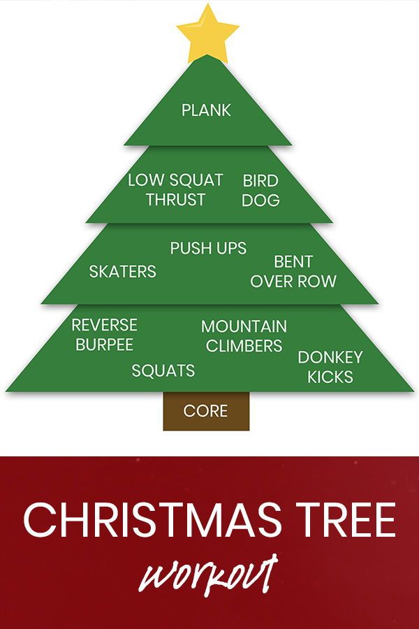 Fitness Christmas Tree