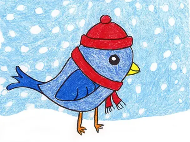 20 Cute Winter Drawing Ideas To Try Now