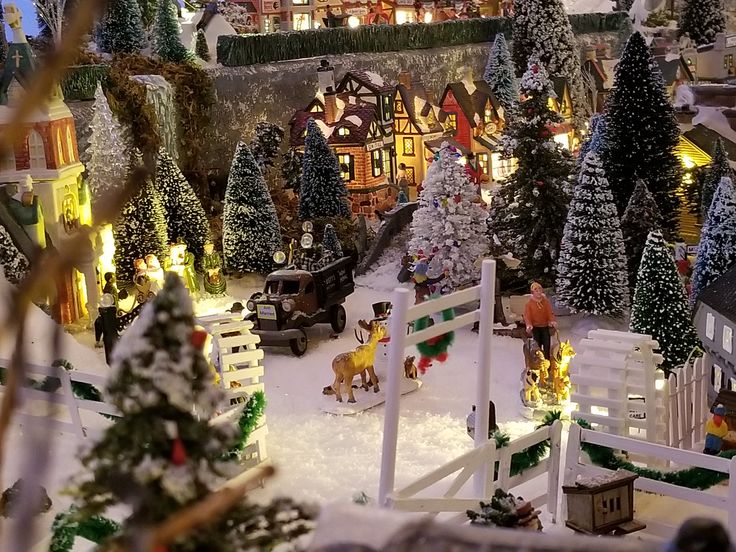 2019 Christmas Village Holiday Time Ideas