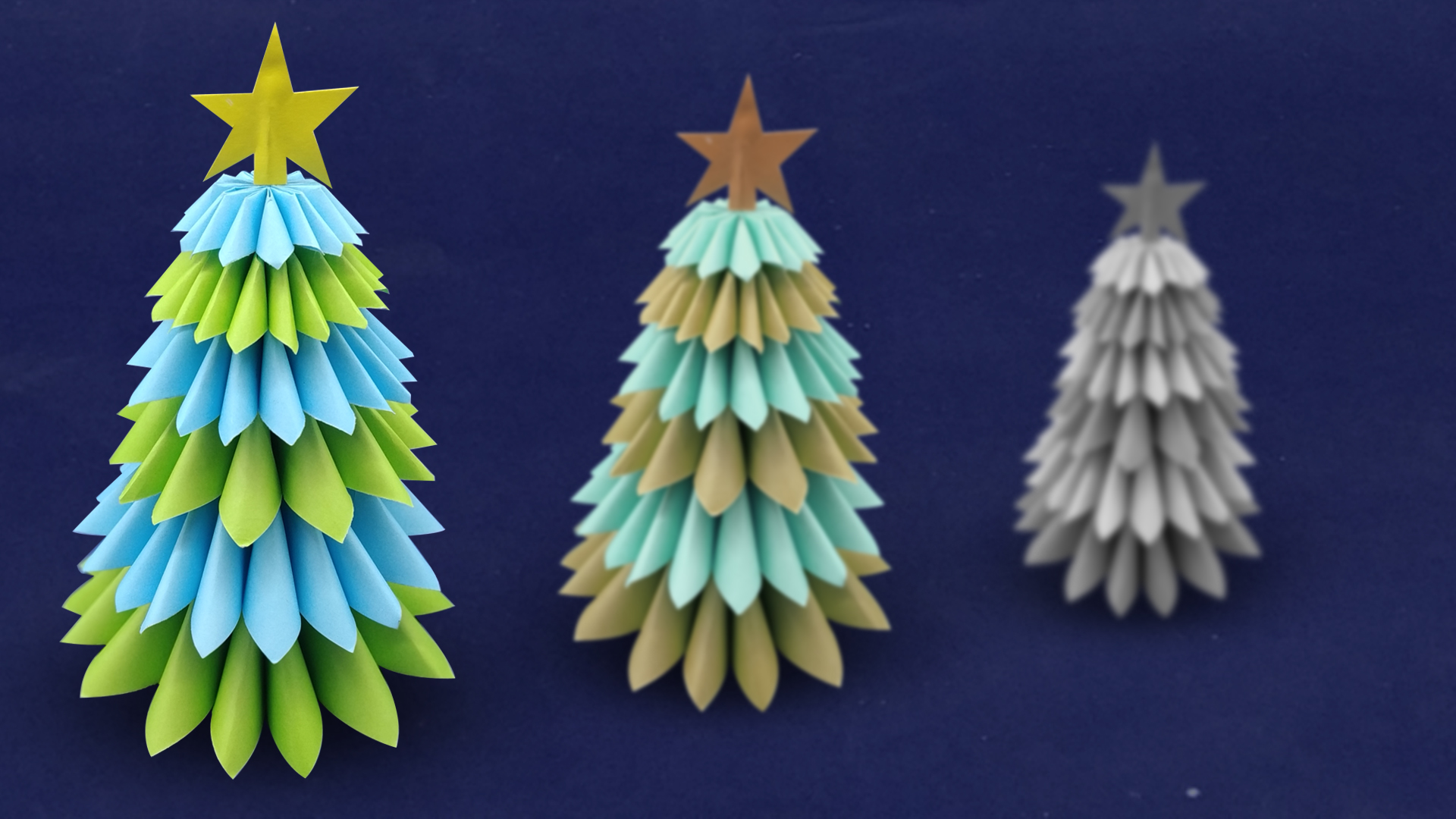 3D Christmas Tree Decoration Ideas