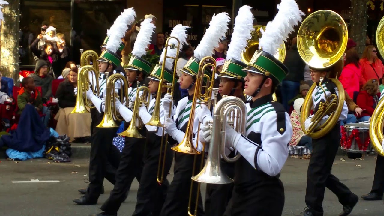 Christmas Parade Marching Bands Photo