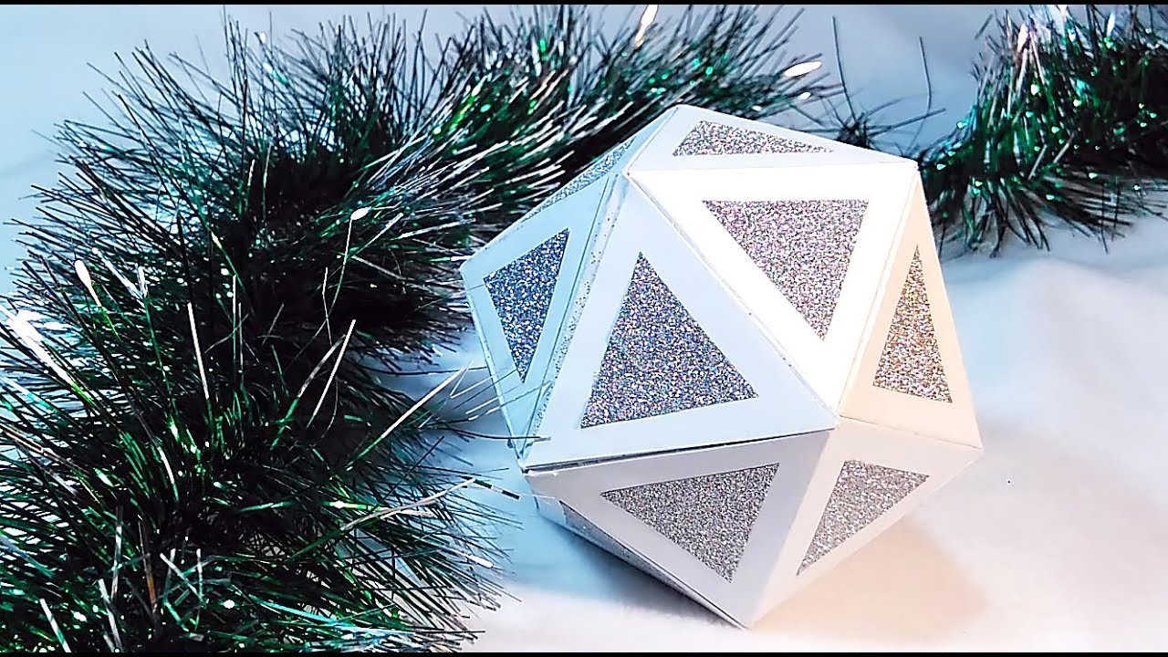 Geometric Christmas decorations