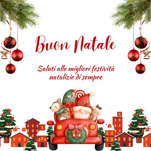 Merry Christmas in Italian