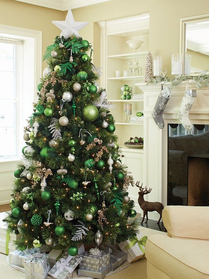 Green Christmas tree designs