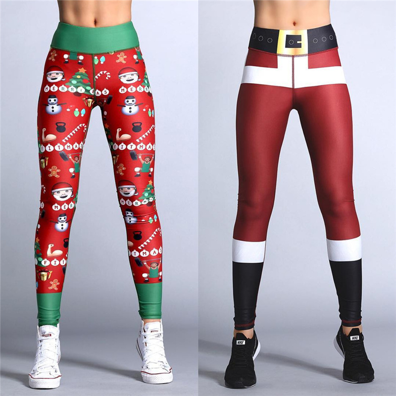 5 Christmas Leggings With Free Shipping