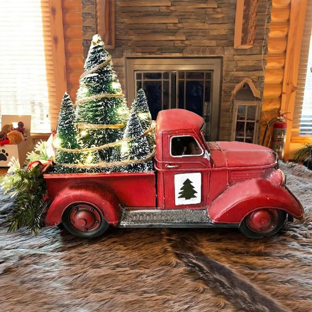 5 Ways Little Red Truck With Christmas Tree Symbolizes Joy