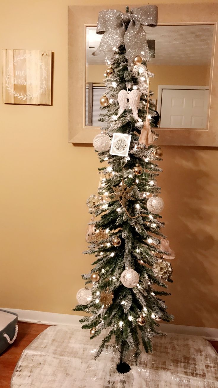 5 Ways To Rock A Skinny Modern Christmas Tree