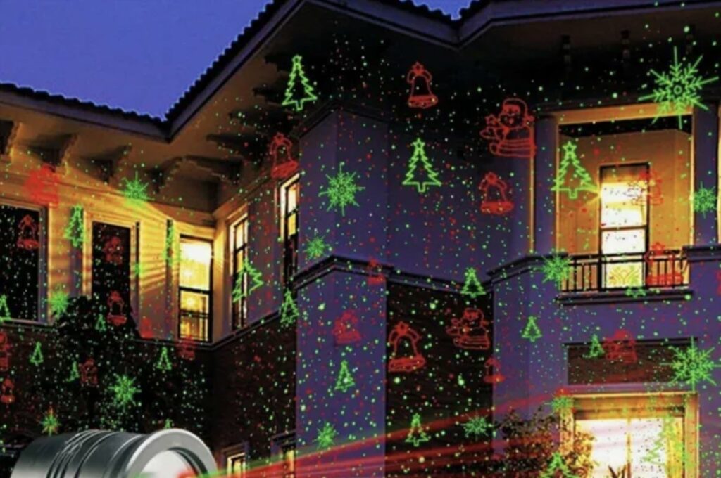 Christmas Tree Projector Ideas for Yard