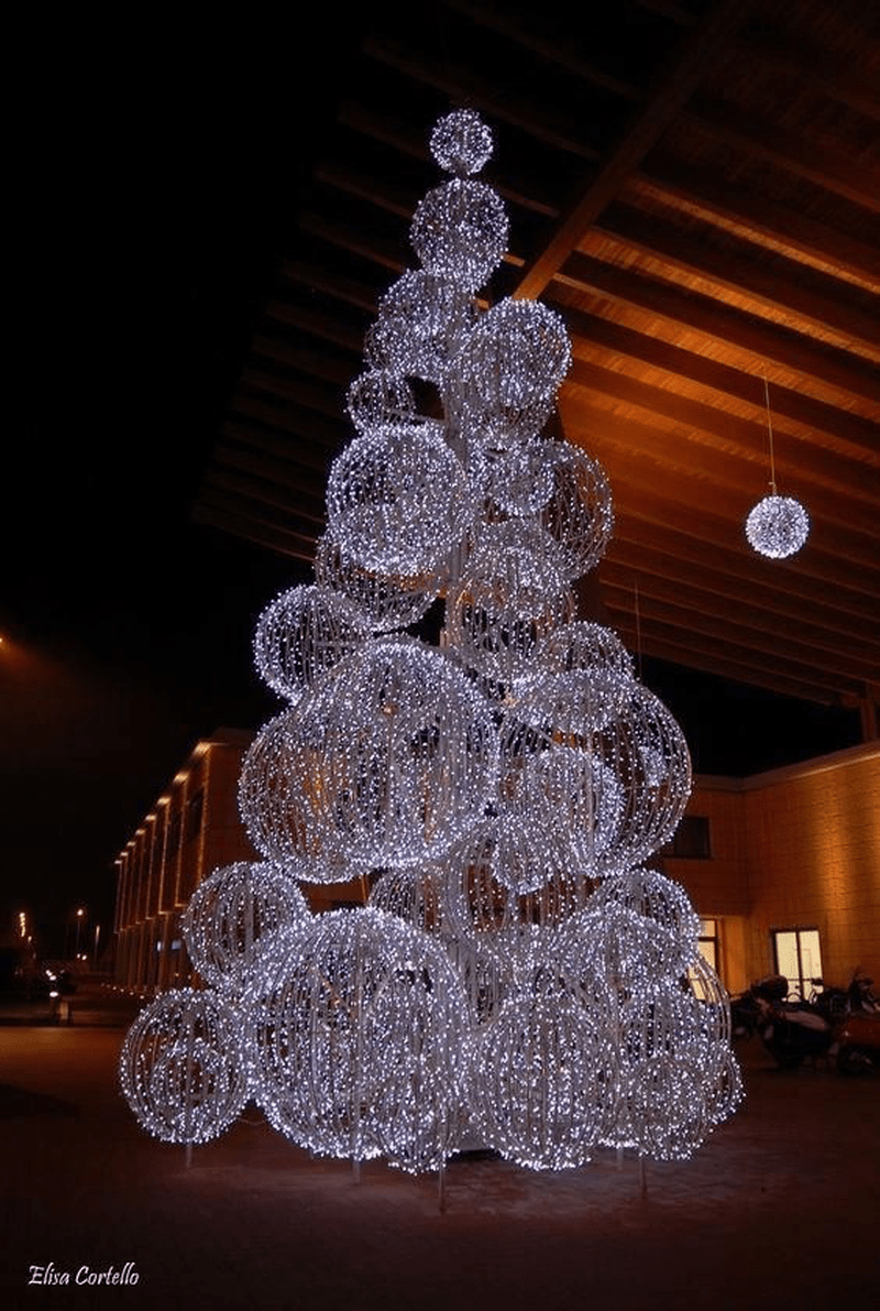 Outdoor Christmas Tree Lights Ideas for Business