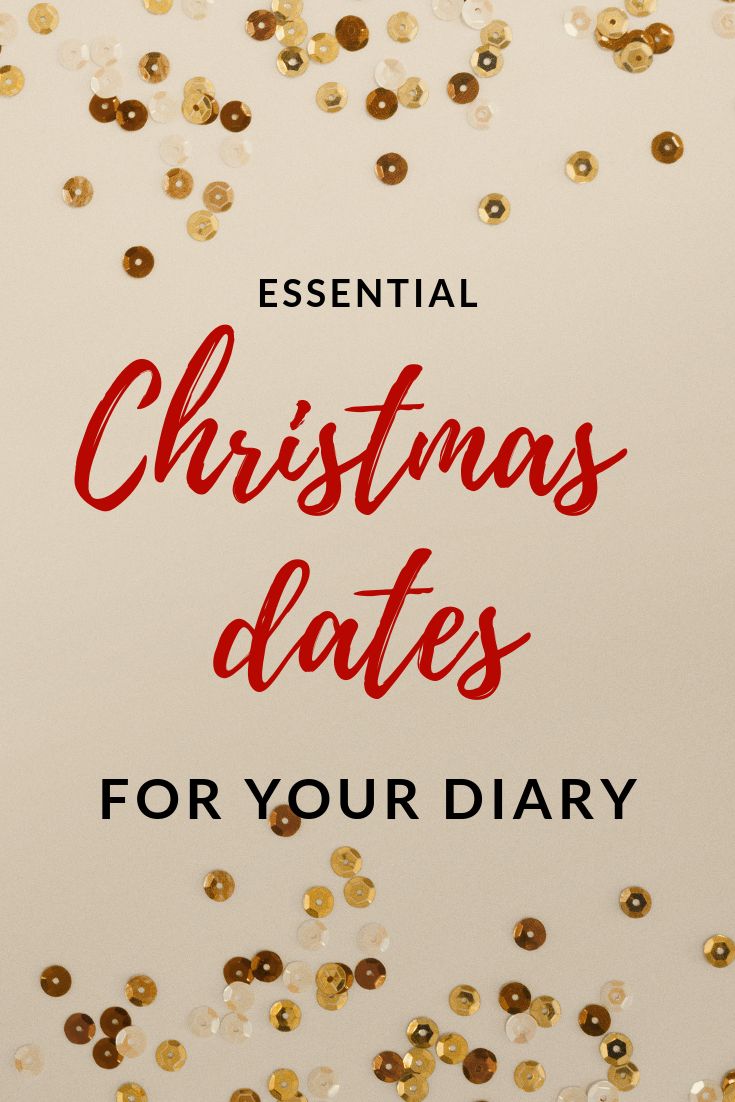 6 Key Christmas Dates For Your 2015 Holiday Calendar