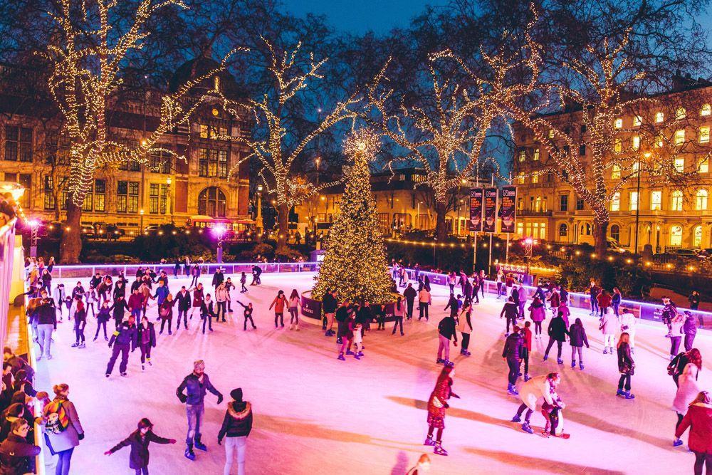 London Christmas Ice Skating