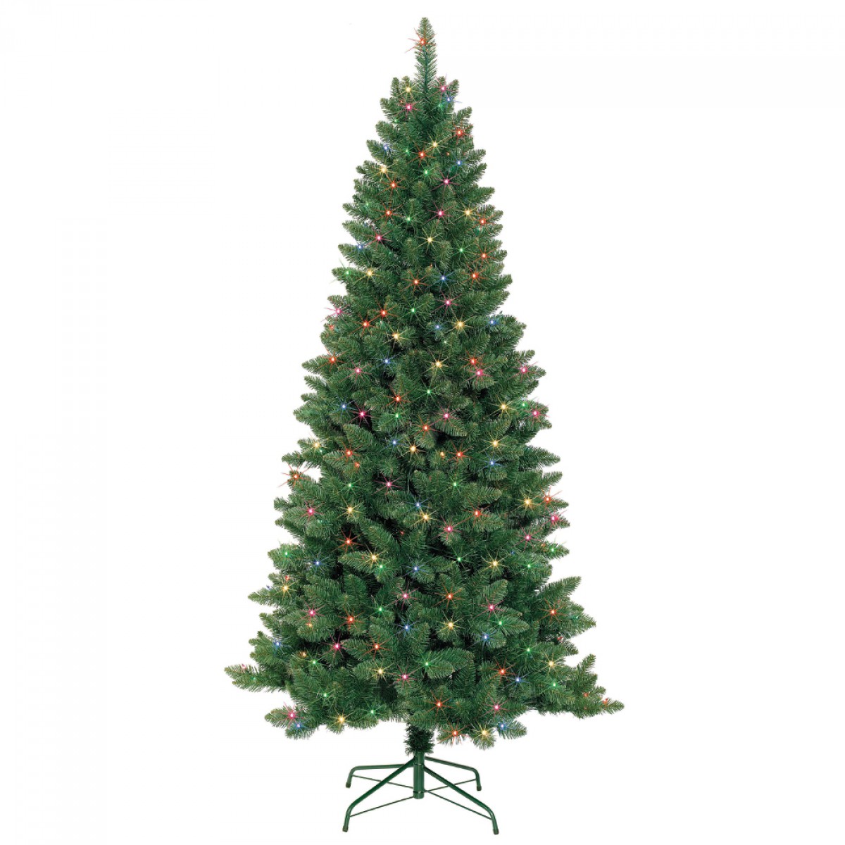 7-Foot Slim Artificial Christmas Tree