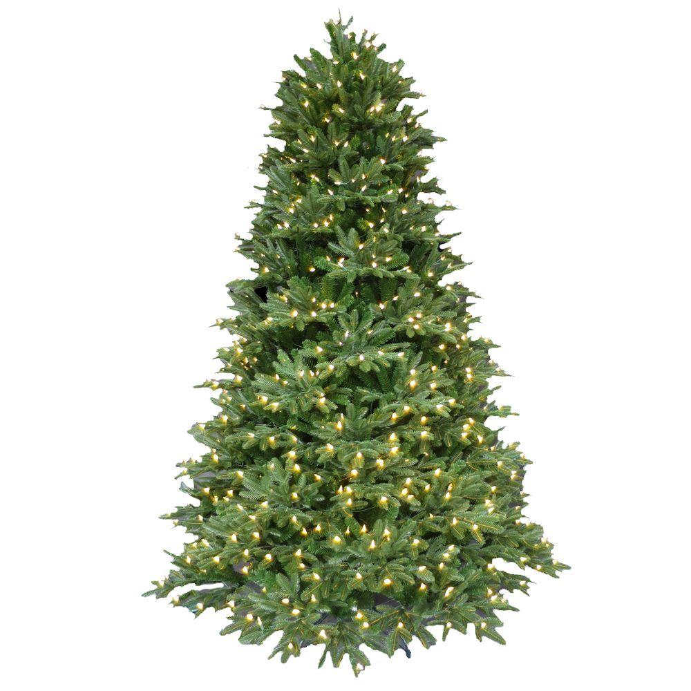 7.5-Foot Pre-Lit Fir Tree