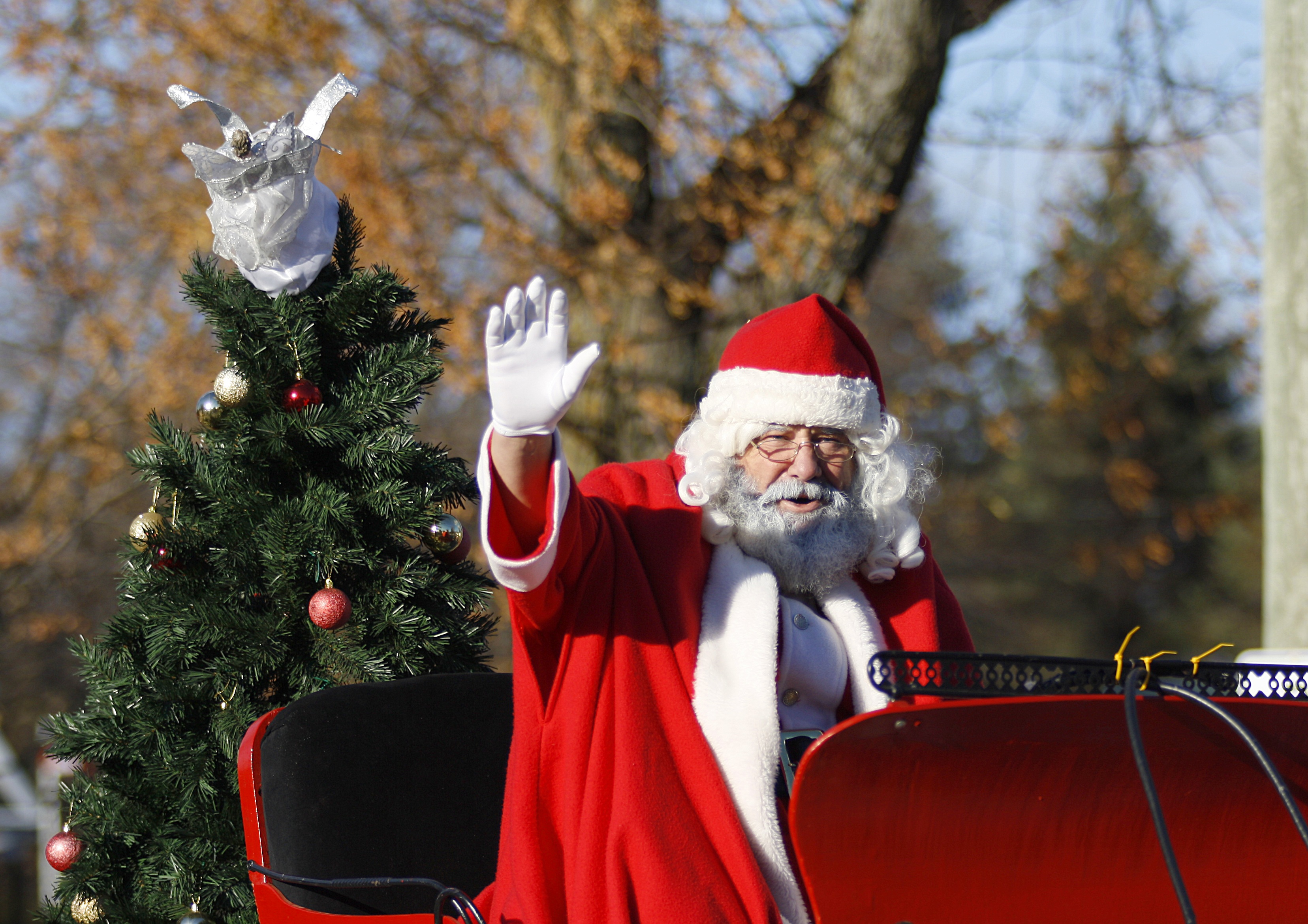 Christmas Parade Santa Claus Photo