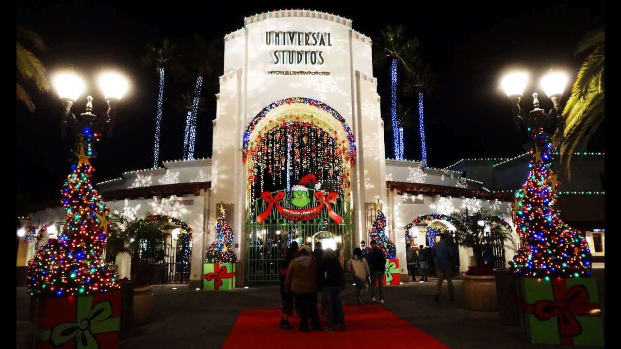 Universal Studios Hollywood Christmas Events