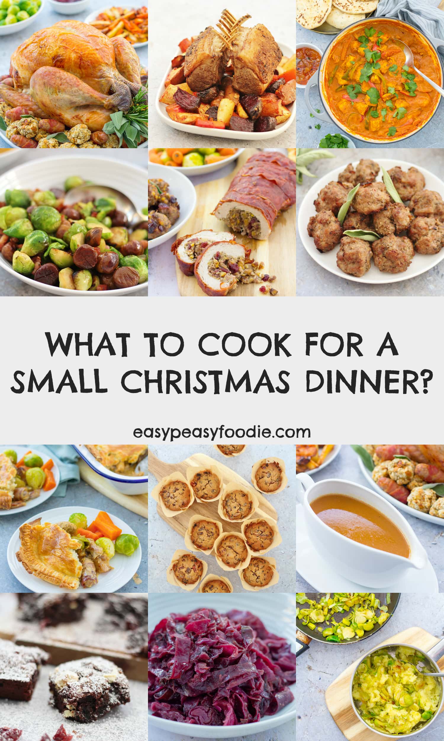 Christmas Dinner Ideas for Small Gatherings