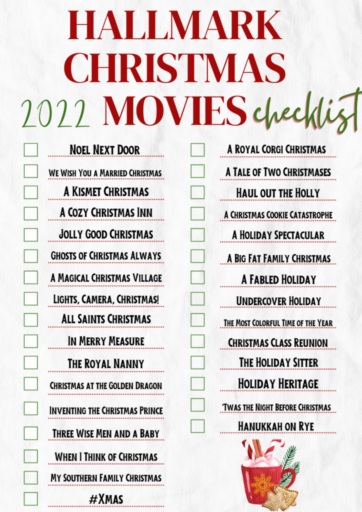 Hallmark Christmas Movie List