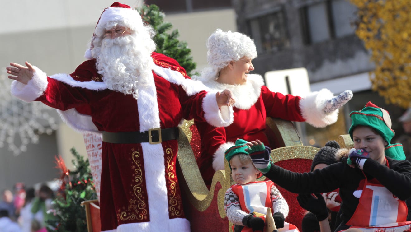 Marion Christmas Parade Floats