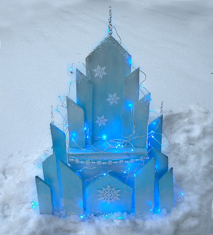 Elsa's Ice Palace Garland