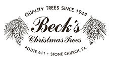 Becks Christmas Trees Ornaments