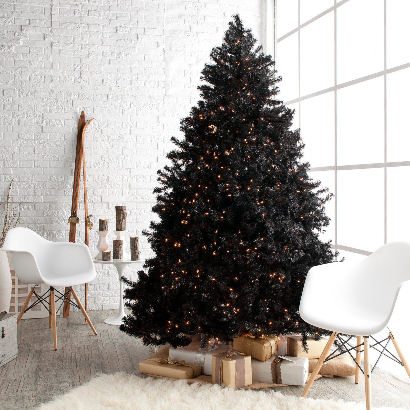 5 Ways To Rock A Black Christmas Tree On Black Friday