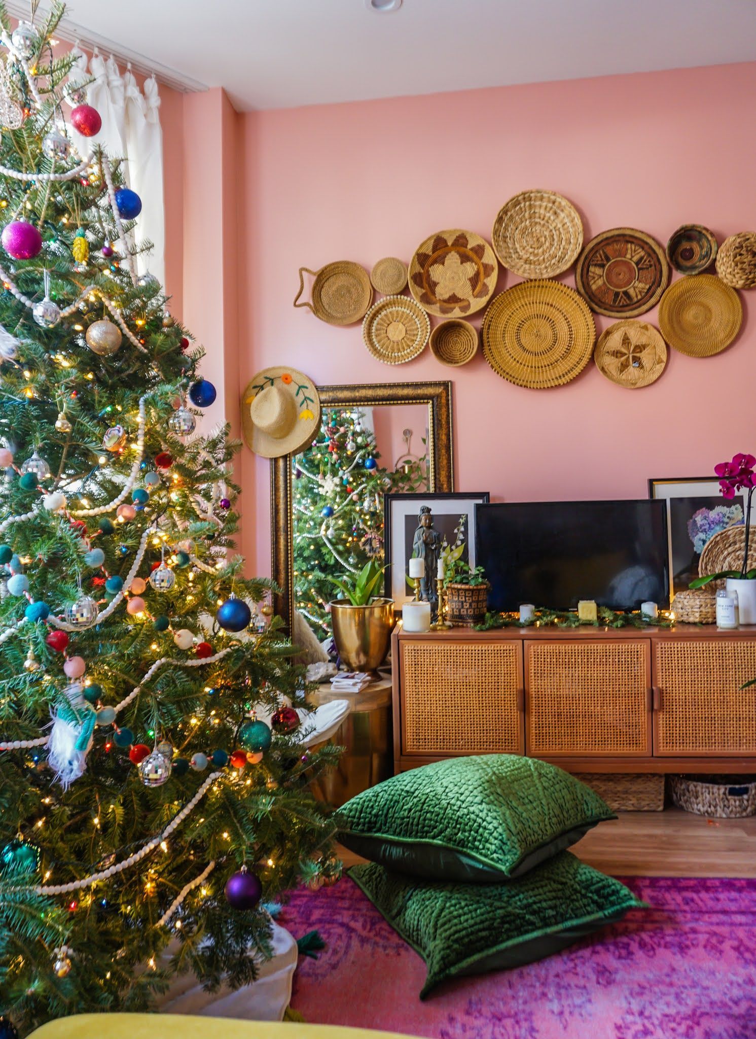 Boho Eclectic Christmas Tree