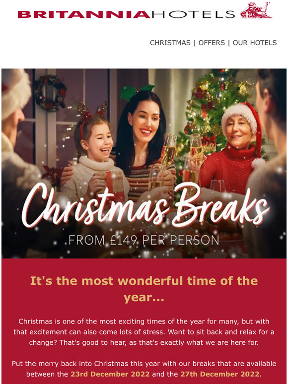 Book Your HF Holidays Christmas Break Today