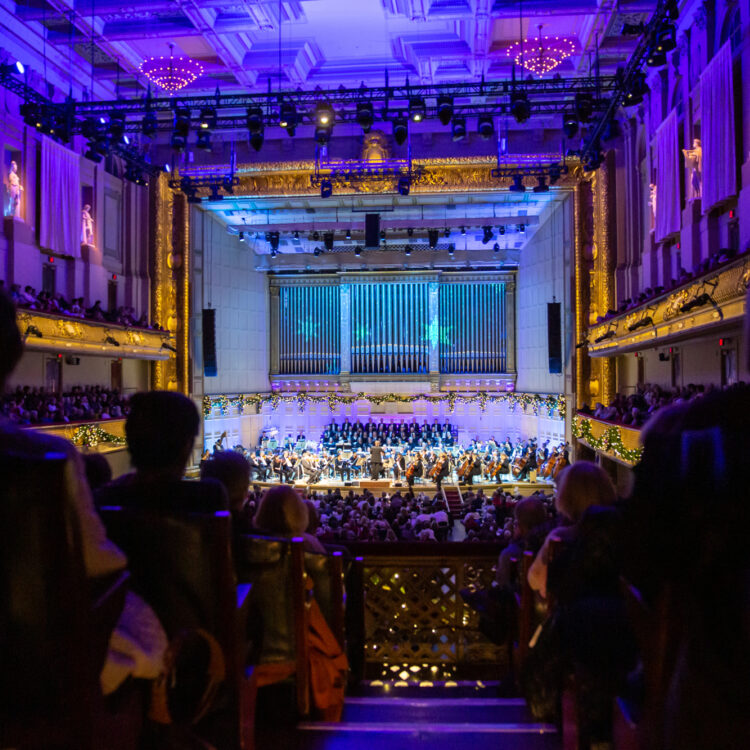 Boston Pops Holiday Concert at Symphony Hall