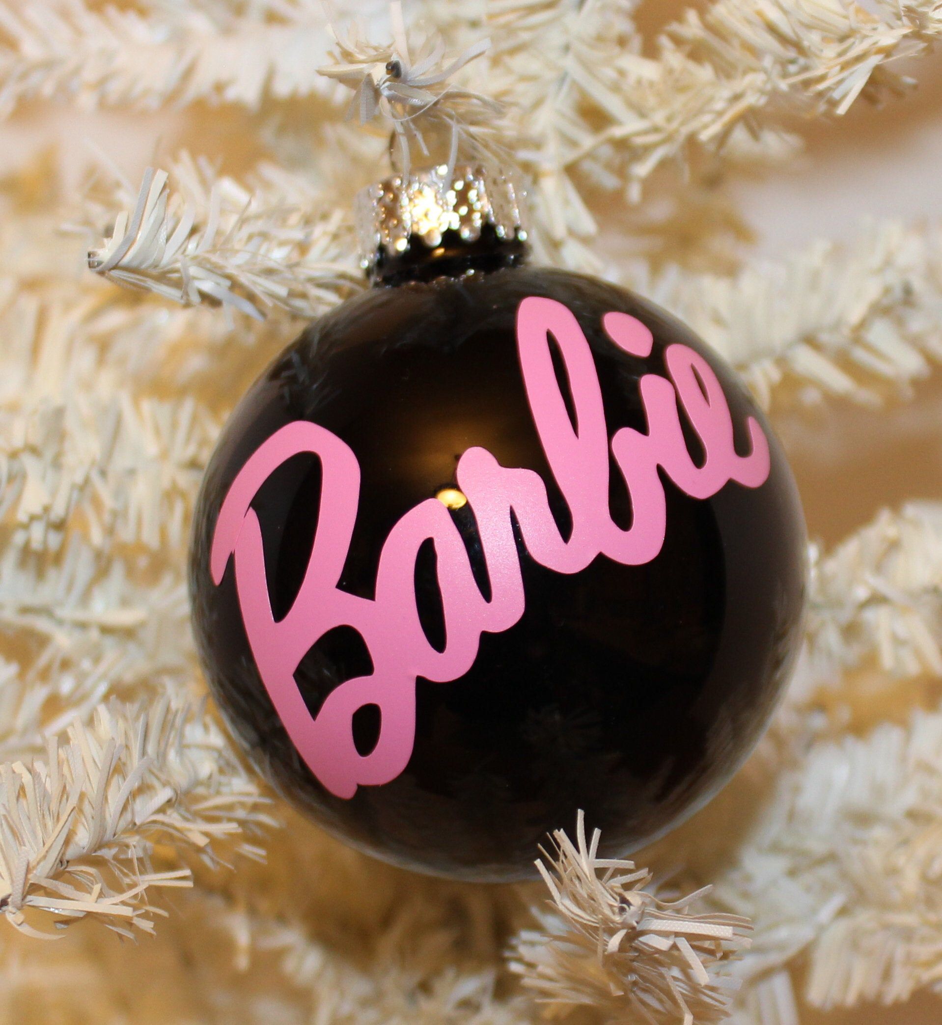 Christmas Barbie Ornament Ideas