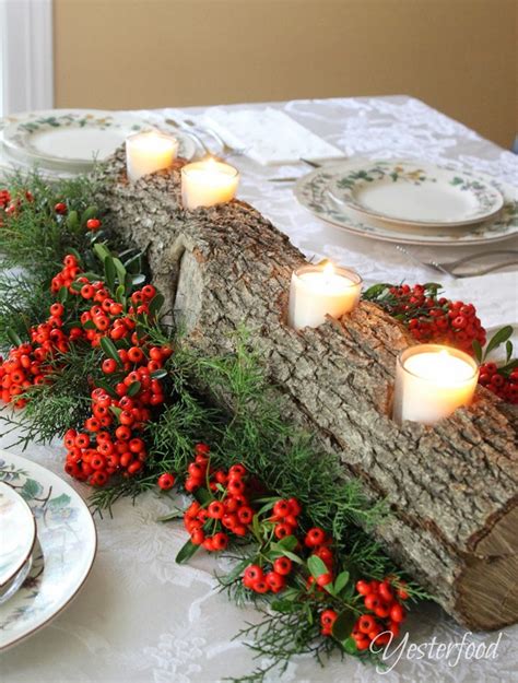 Rustic Christmas Centerpiece Ideas