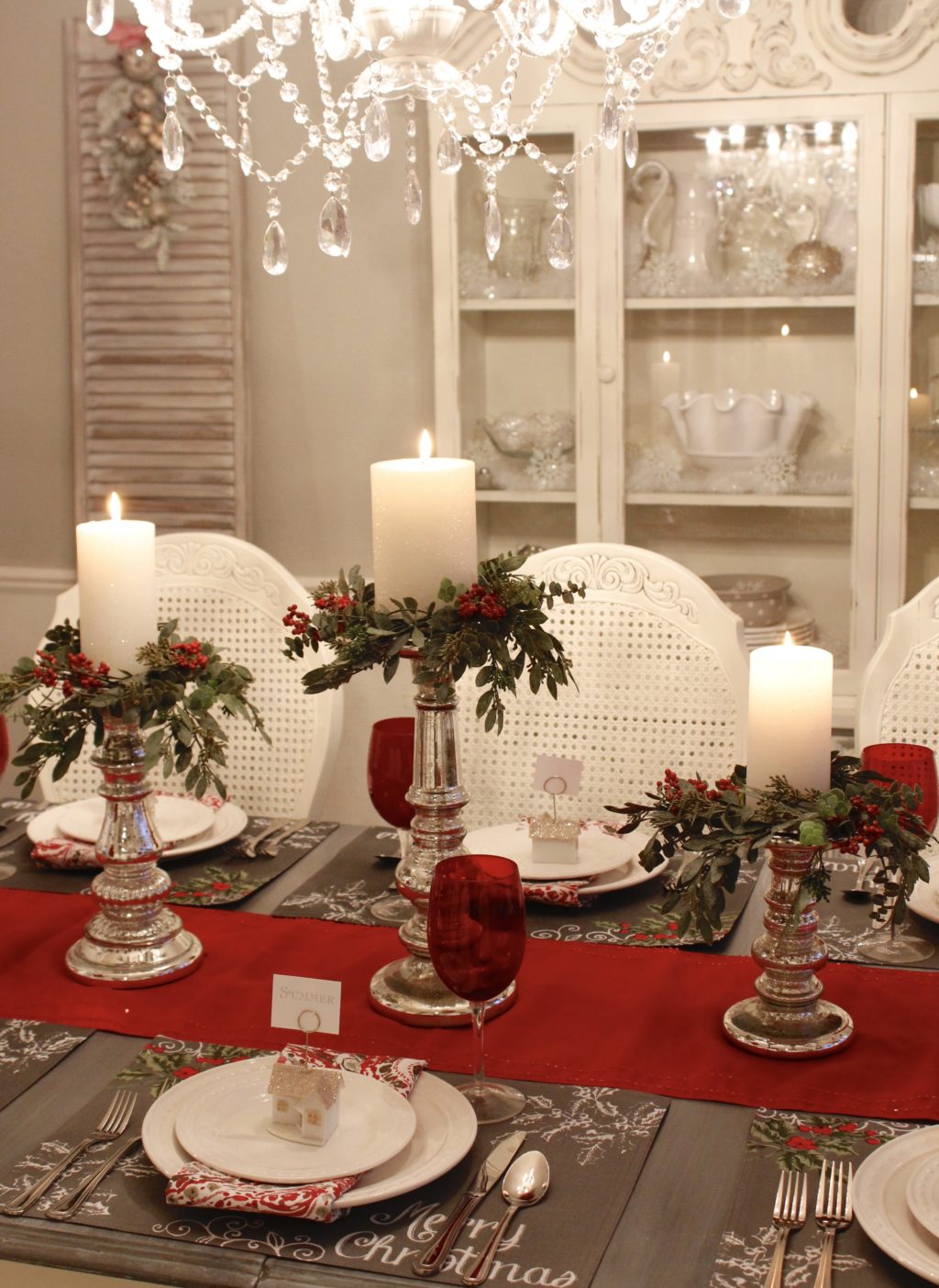 Christmas table decorating ideas