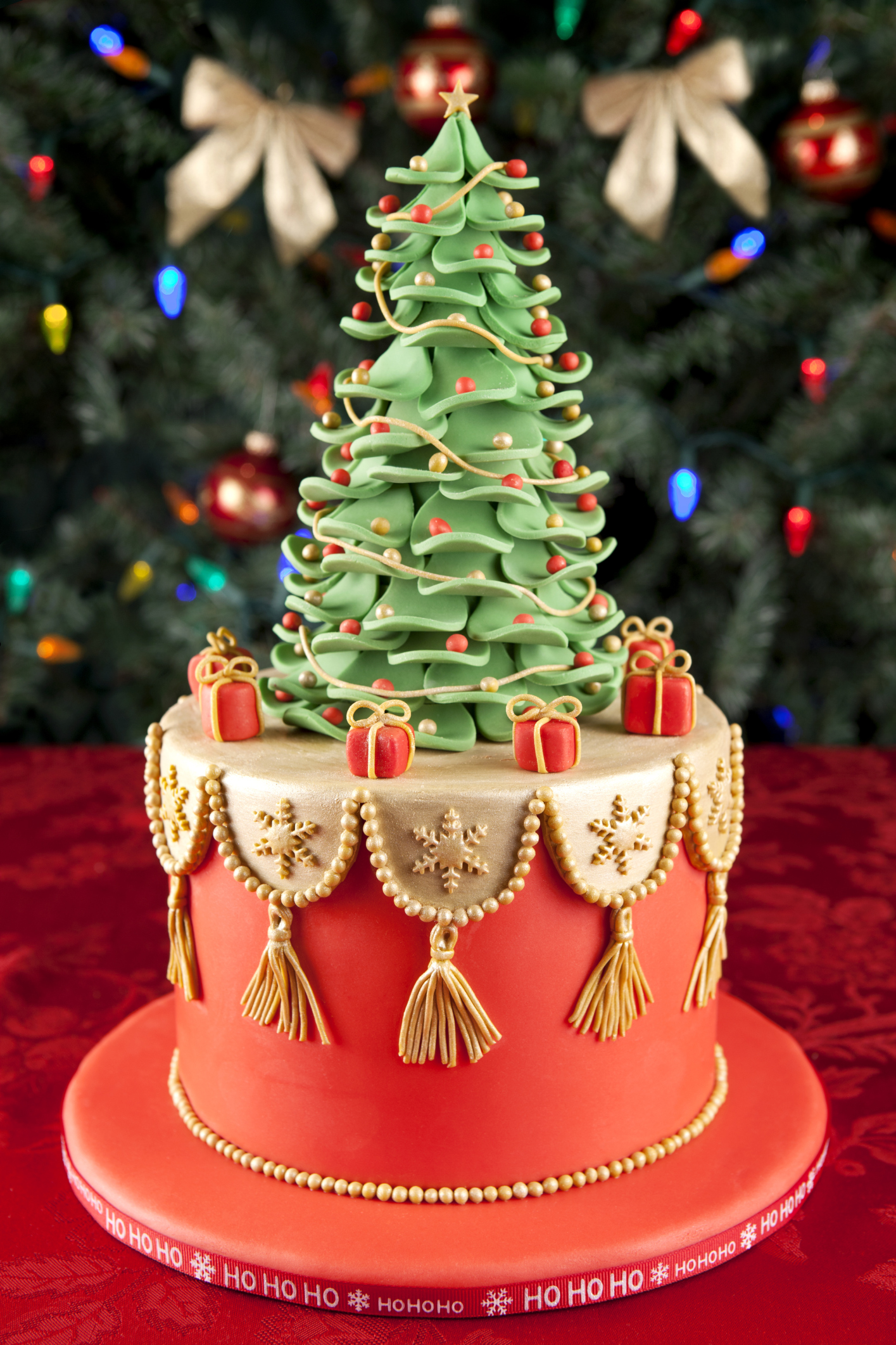 Christmas Tree Cake Inspiration