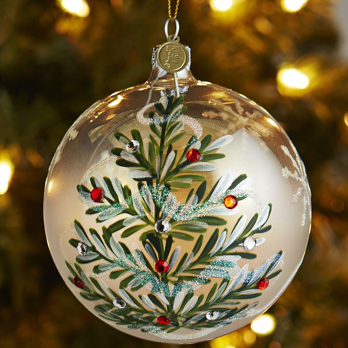 Christmas Tree Glass Decorations Ideas