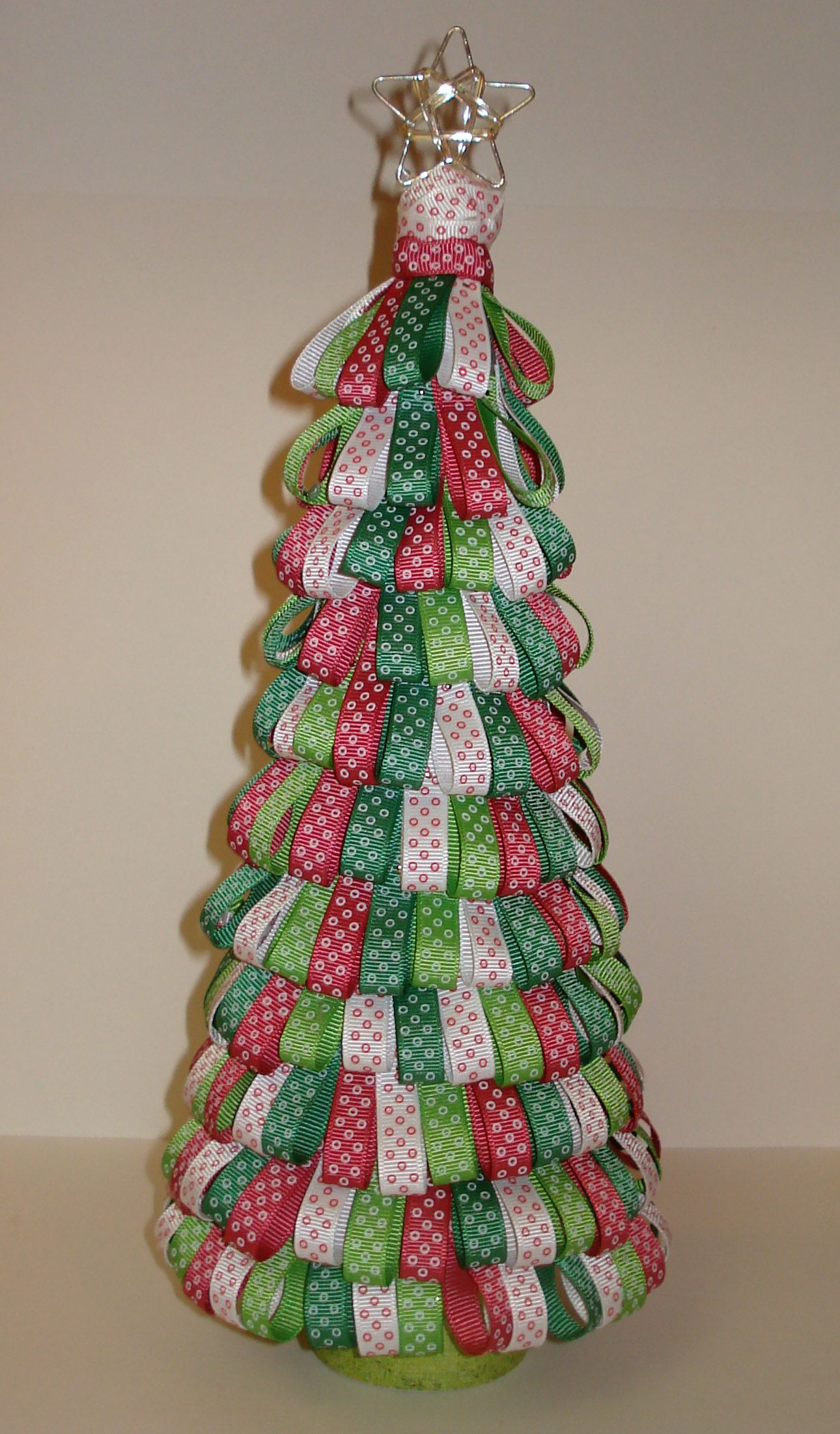 Christmas Tree Ribbon Ideas Simple