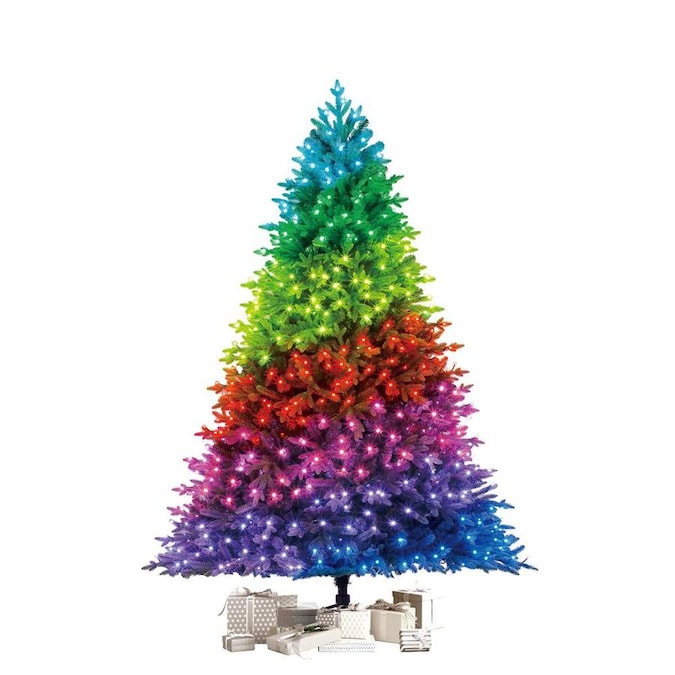 Color-Changing Lights Christmas Tree