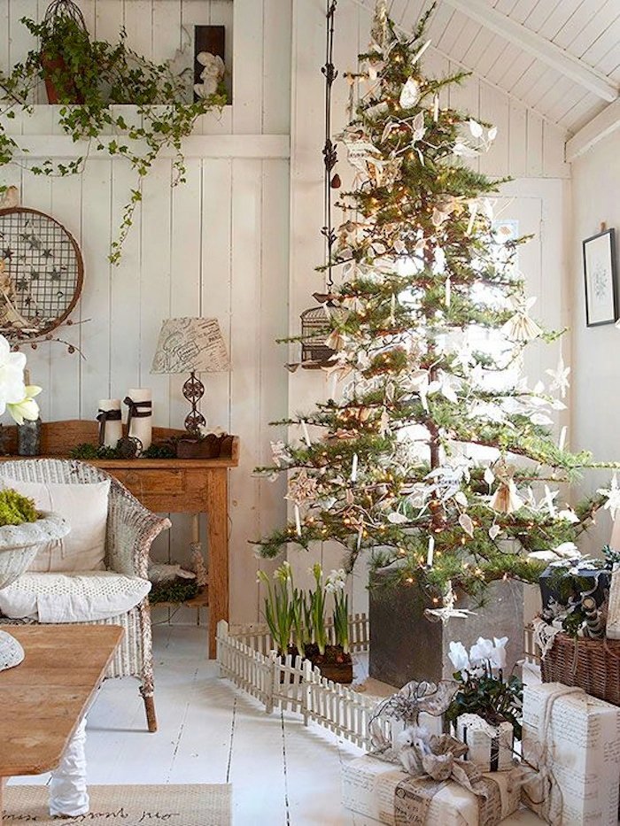 Country Christmas Tree Decor