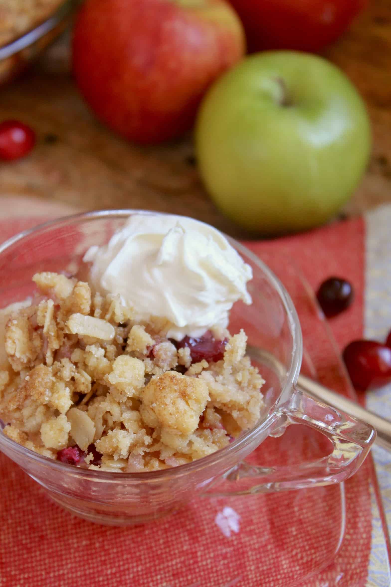 Cranberry Apple Crisp