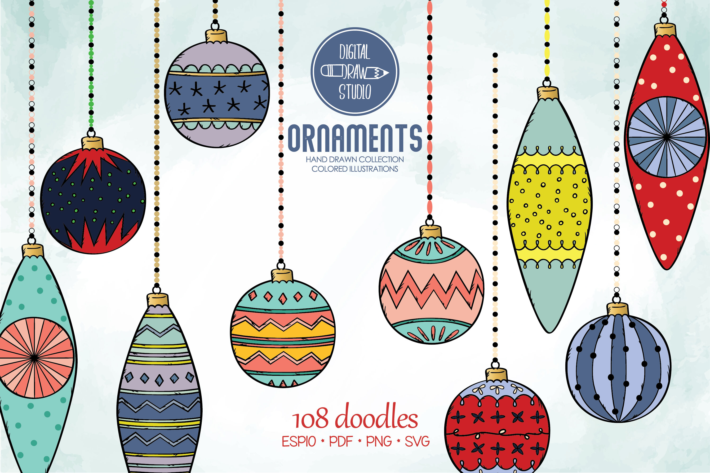 Create A Hand-Drawn Christmas Ornament This Holiday