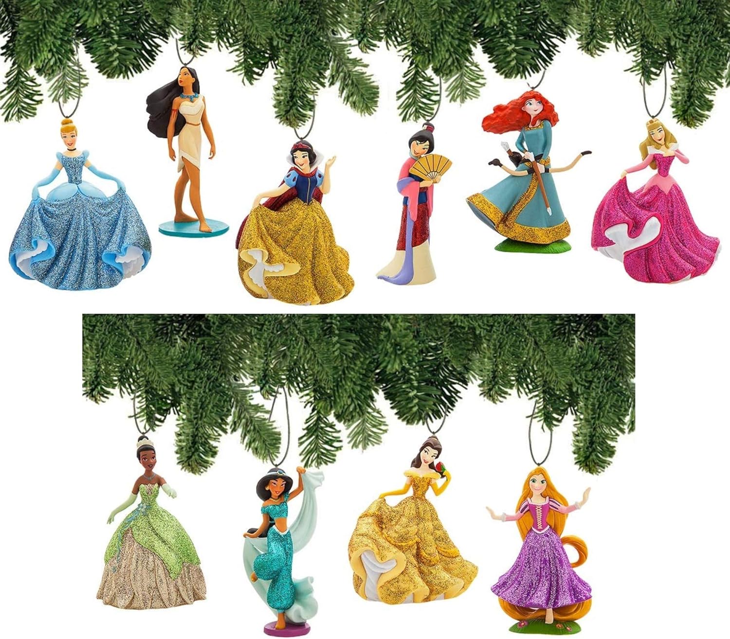 Disney Princess Ornaments