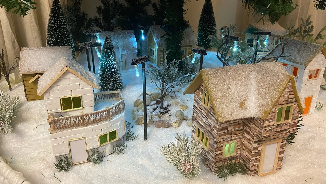 DIY Christmas Village Projects