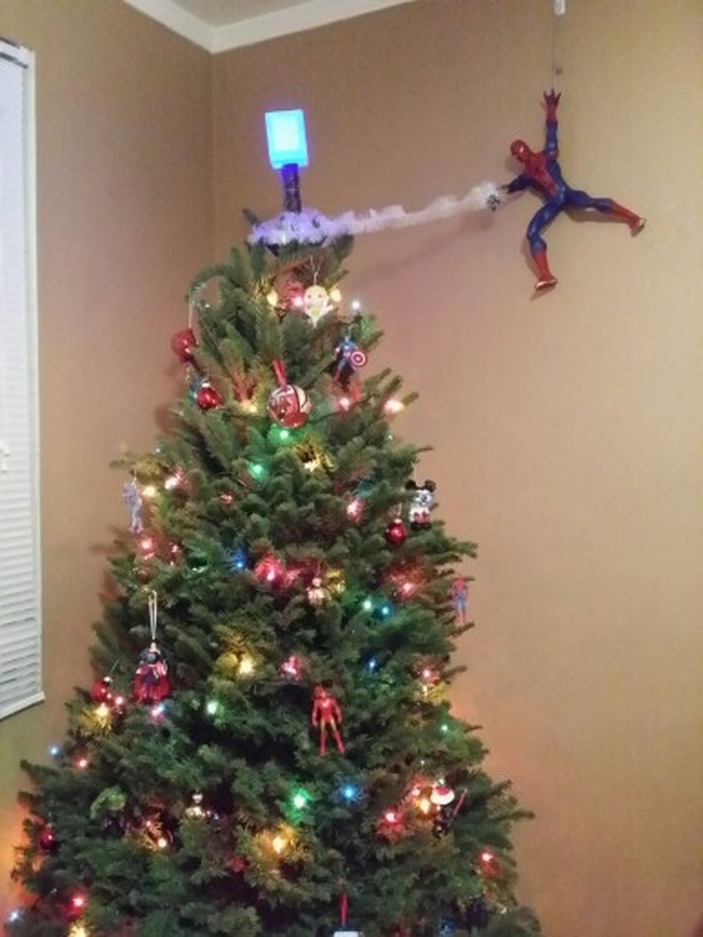 DIY Spider-Man Tree Topper