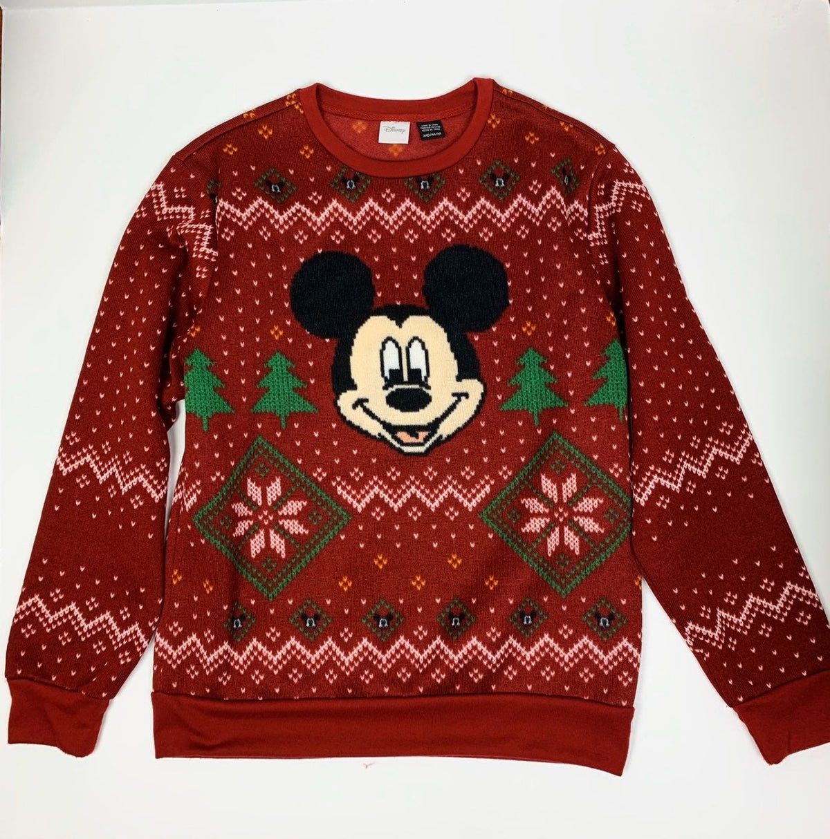 Festive Mickey Mouse Sweater