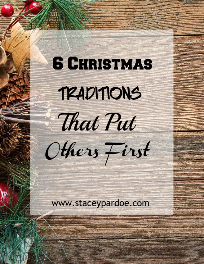 Focus on meaningful traditions during the holiday season