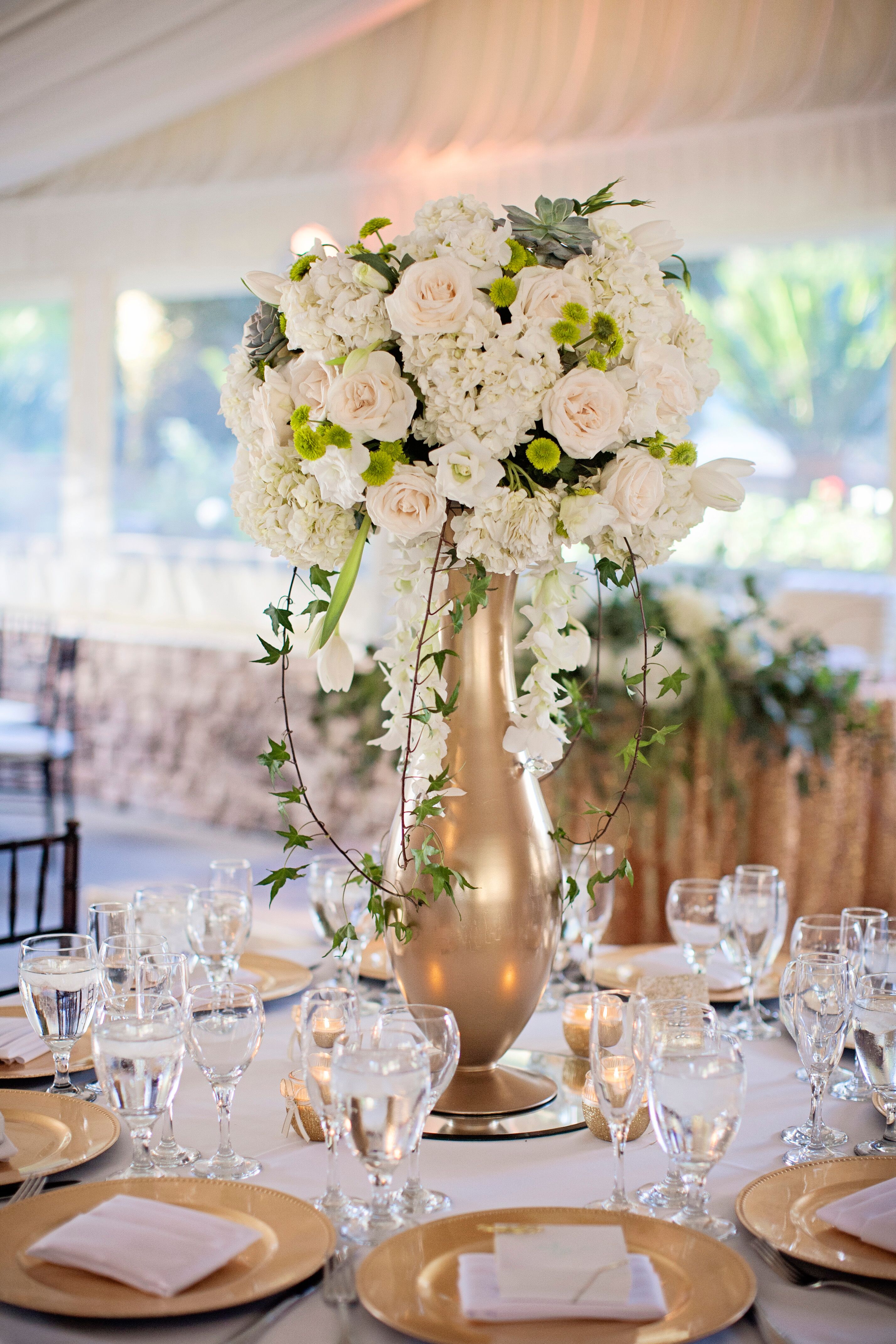 Gold Floral Arrangement