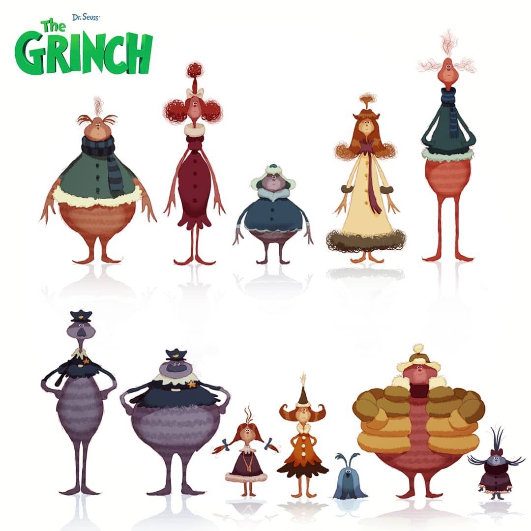 Grinch Character Design